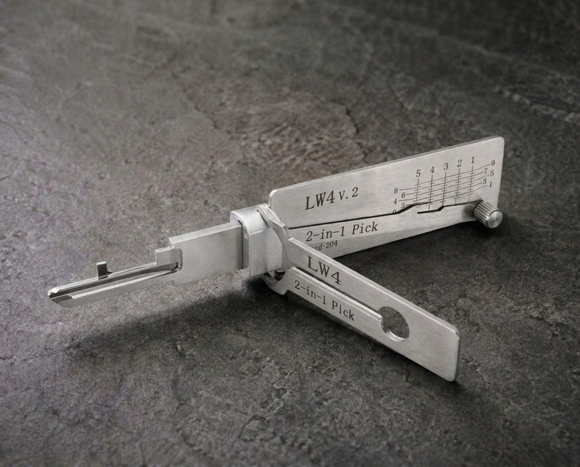 Lishi LW4 2-in-1 pick and decoder tool