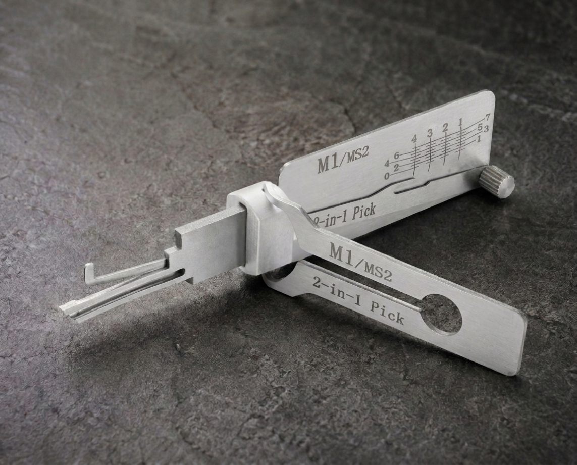 Lishi M1 MS2 2-in-1 pick and decoder tool