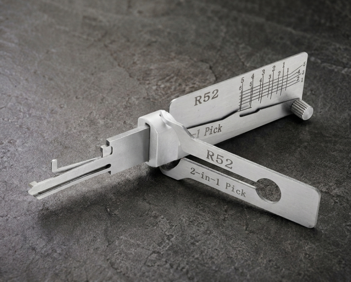 Lishi R52 2-in-1 pick and decoder tool