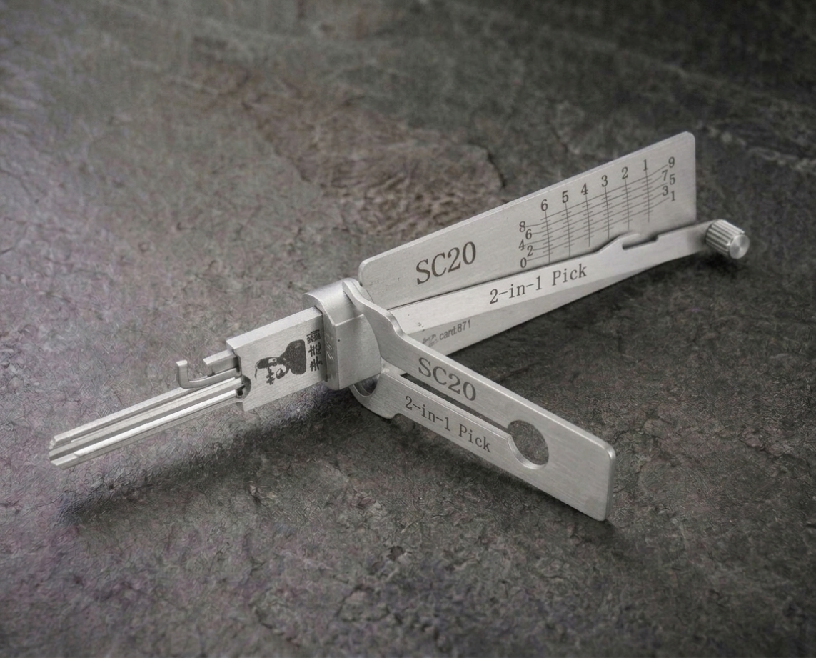 Lishi SC20 2-in-1 pick and decoder tool