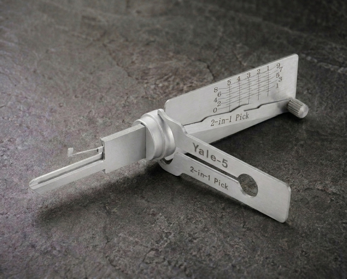 Lishi Yale 5 2-in-1 pick and decoder tool